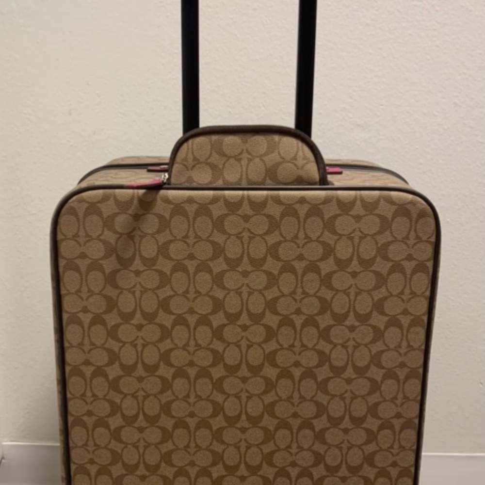 Coach Wheeled Carry-On Luggage - Picture 3 of 6